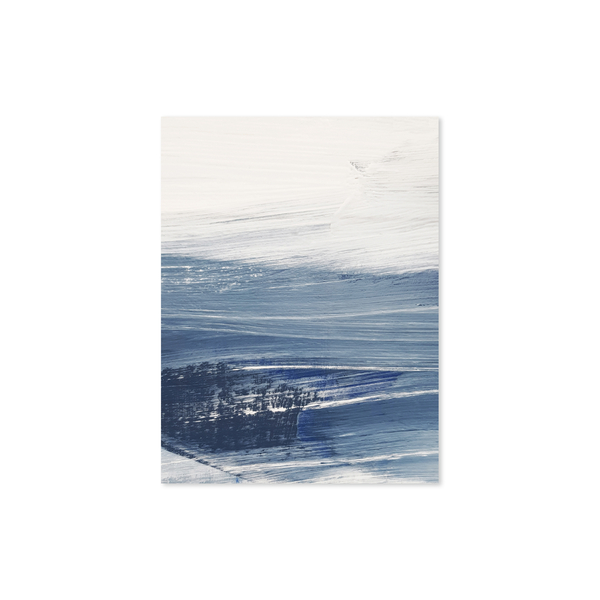 Placa Decorativa MDF Abstrata Oceano 20x30cm