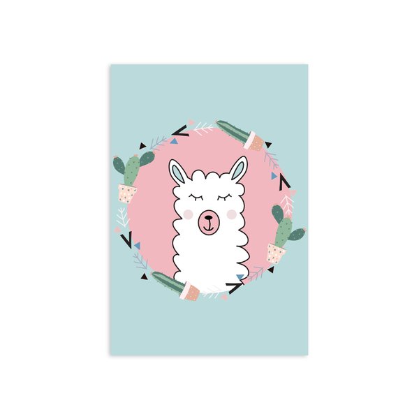 Placa Decorativa Mdf Animais Amigos Lhama 30x40cm Leroy Merlin Placas em mdf, revestidas em couchê 300g e impressão a laser. placa decorativa mdf animais amigos