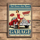 Placa Decorativa MDF Frase Auto Service