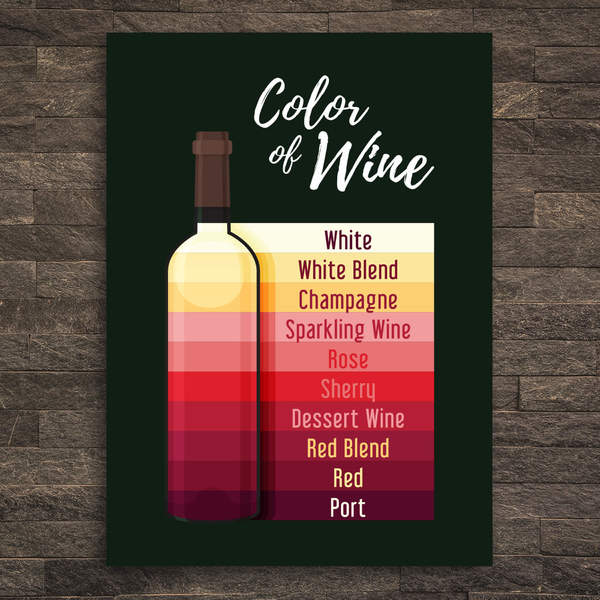 Placa Decorativa Mdf Frase Vinho Cor Leroy Merlin
