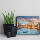 Placa Decorativa MDF Itália Veneza Viagem 20x30cm