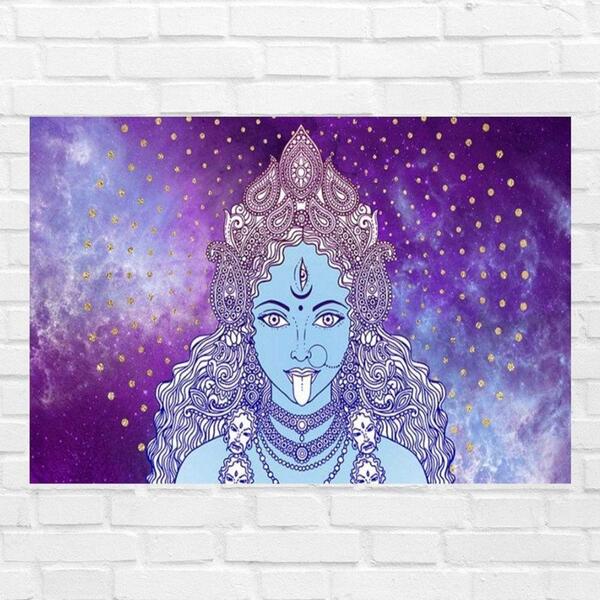 Placa Decorativa Mdf Kali Tamanho 20x27cm Moelo 4