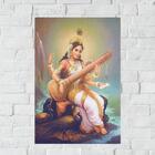 Placa Decorativa Mdf Saraswati Tamanho 20x27cm Modelo 3a