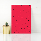 Placa Decorativa MDF Sementes Melancia 30x40cm