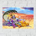 Placa Decorativa Mdf Vixnu Tamanho 20x27cm Modelo 3a44