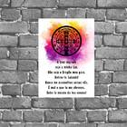 Placa Decorativa Medalha De São Bento 18x27cm