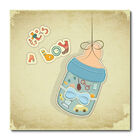 Placa Decorativa - Menino - Bebê - 1992plmk