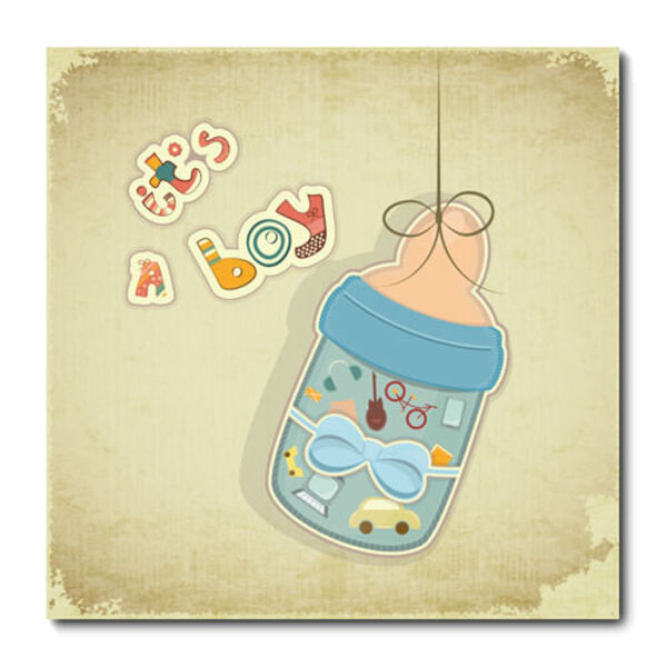 Placa Decorativa - Menino - Bebê - 1992plmk