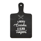 Placa Decorativa Mente Cozinha 20x29
