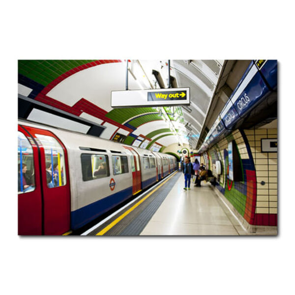 Placa Decorativa - Metrô - 2317plmk