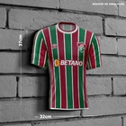 Placa Decorativa Modelo Camiseta Fluminense 2021 Pdtcar003f