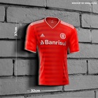 Placa Decorativa Modelo Camiseta Internacional 2021 Pdtgau001f