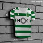 Placa Decorativa Modelo Camiseta Tema Times Internacionais -