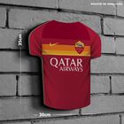Placa Decorativa Modelo Camiseta Tema Times Internacionais -