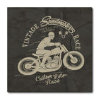 Placa Decorativa - Moto Vintage - 0913plmk