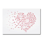 Placa Decorativa - Notas Musicais- Love - 1491plmk
