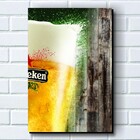PLACA DECORATIVA P660 - CERVEJA HEINEKEN