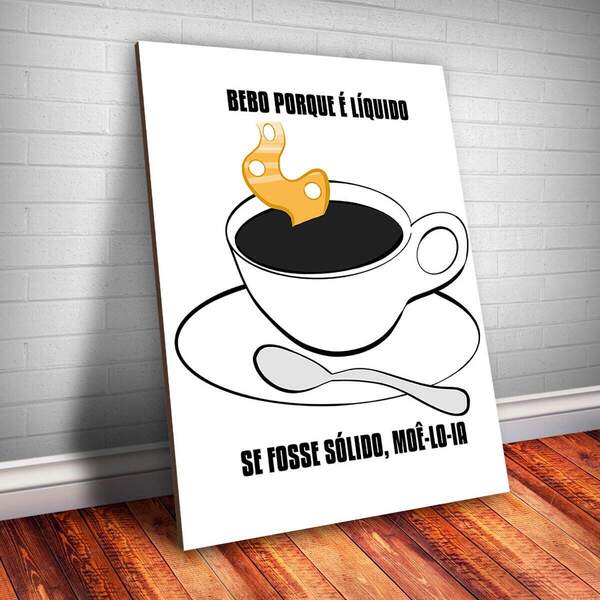 Placa Decorativa Para Cozinha 1 Mdf 20x30cm