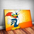 Placa Decorativa Pica Pau 4 Mdf 20x30cm