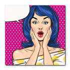 Placa Decorativa - Pin-up - 2158plmk