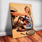 Placa Decorativa Pin-up Mecânica Mdf 20x30cm