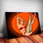 Placa Decorativa Pin-up Sensual Mdf 20x30cm