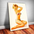 Placa Decorativa Pin-up Sensualizando Mdf 30x45cm