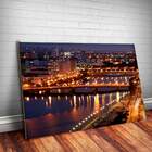 Placa Decorativa Pontos Turísticos 55 Mdf 30x45cm