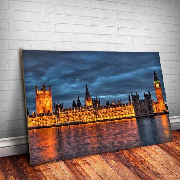 Placa Decorativa Pontos Turísticos 57 Mdf 20x30cm