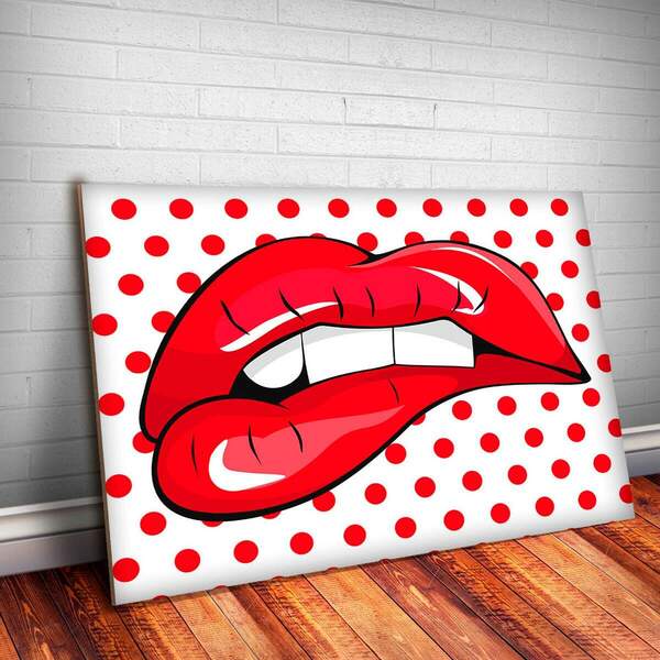 Placa Decorativa Pop Art 14 Mdf 30x45cm