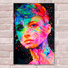 Placa Decorativa Pop Art 18 Mdf 20x30cm