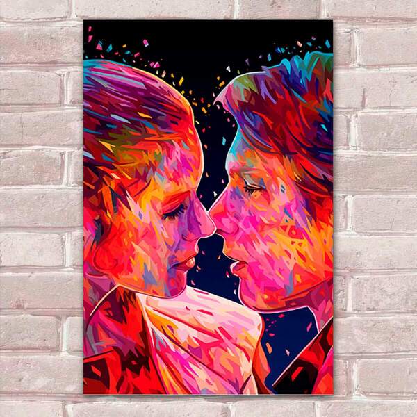 Placa Decorativa Pop Art 26 Mdf 30x45cm