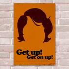 Placa Decorativa Pop Art 62 James Brown Mdf 30x45cm