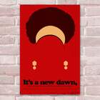 Placa Decorativa Pop Art 68 Nina Simone Mdf 30x45cm