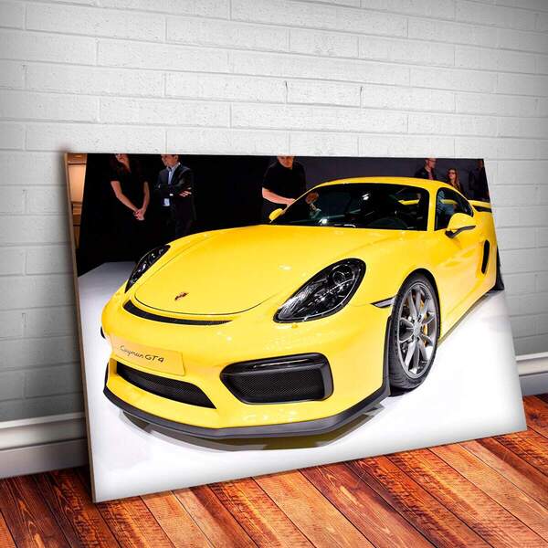 Placa Decorativa Porsche 16 Mdf 30x45cm