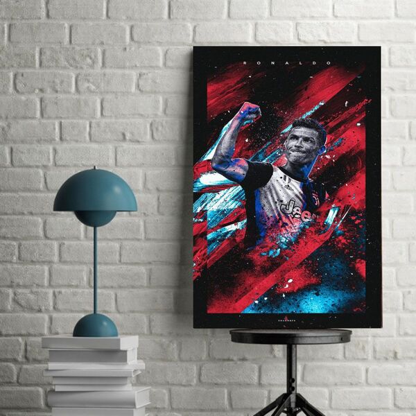 Placa Decorativa Poster Esporte Futebol - Jogador Famoso Fut-