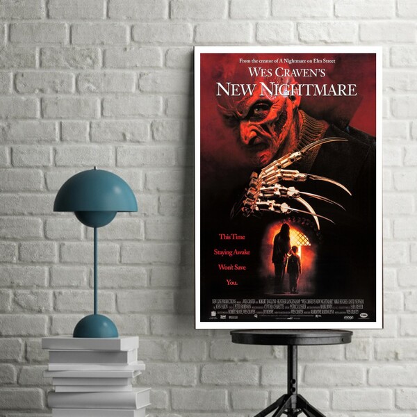 Placa Decorativa Poster Filme - O Novo Pesadelo - O Retorno D