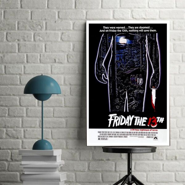 Placa Decorativa Poster Filme - Sexta-feira 13 Pdfs-013