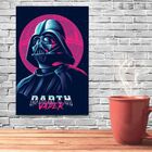 Placa Decorativa Poster Filme Star Wars Darth Vader Sw-036