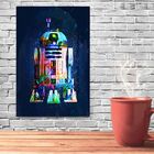 Placa Decorativa Poster Filme Star Wars - Robô R2-d2 Sw-029