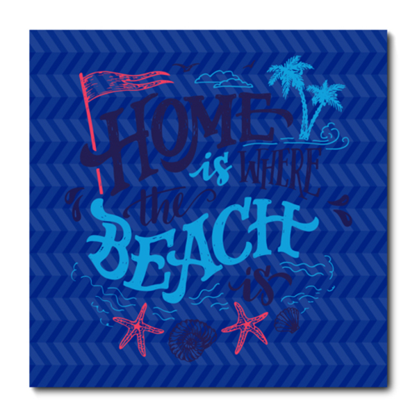 Get Wallpaper Placa Decorativa Praia 1600plmk Leroy Merlin For Android