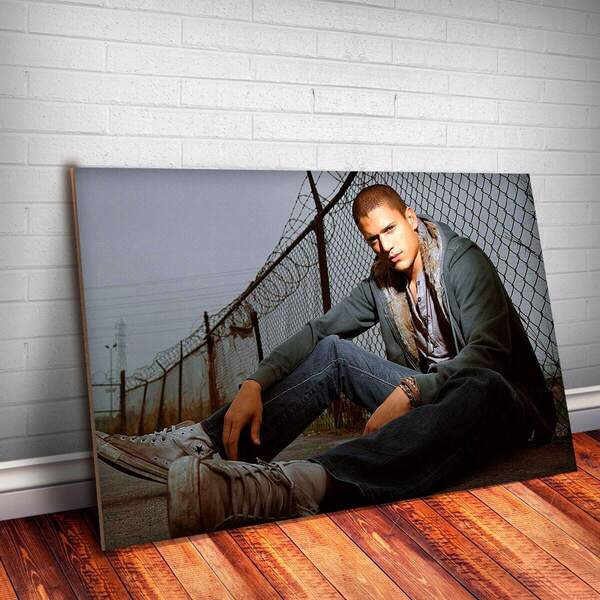 Placa Decorativa Prison Break 10 Mdf 30x45cm