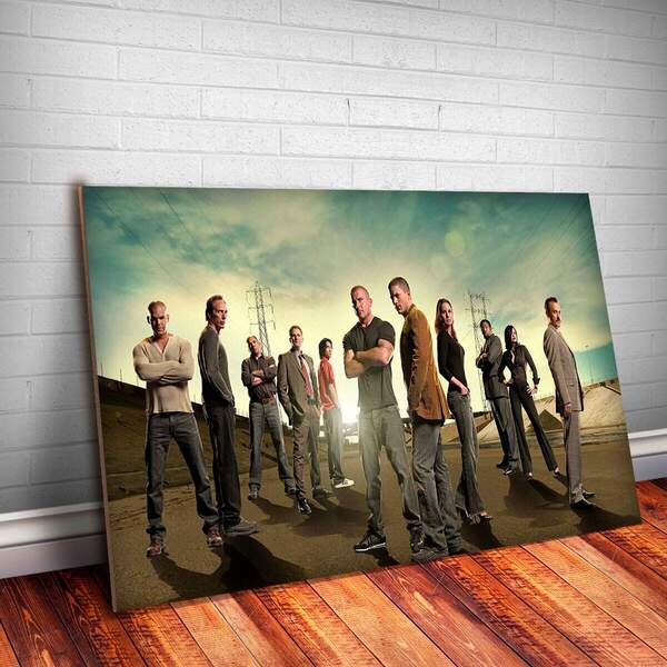 Placa Decorativa Prison Break 7 Mdf 20x30cm