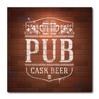 Placa Decorativa - Pub Beer - 0752plmk