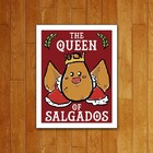 Placa Decorativa Queen Of Salgados