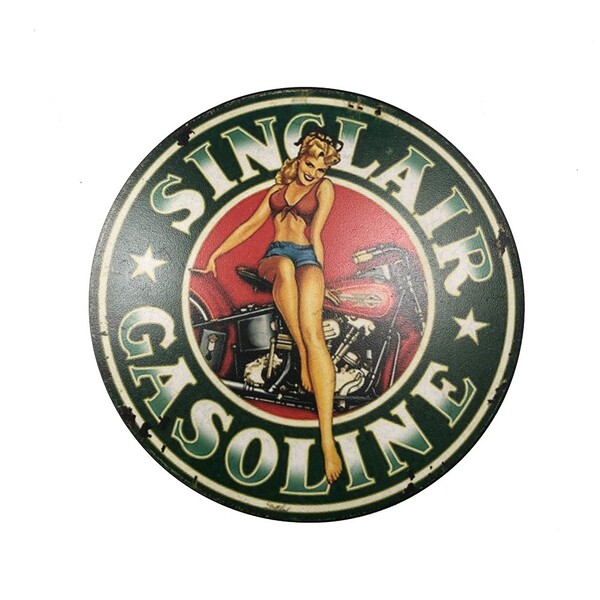 Placa Decorativa Redon Mdf 35x35cm Retro Vintage Sinclairgas