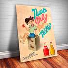 Placa Decorativa Retrô Propaganda 5 Mdf 30x45cm