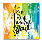 Placa Decorativa - Rio De Janeiro - 1620plmk