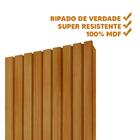 Placa Decorativa Ripada 50 Cm X 250 Cm 100% Mdf Naturale Notó
