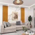 Placa Decorativa Ripada 50 Cm X 250 Cm 100% Mdf Naturale Notó